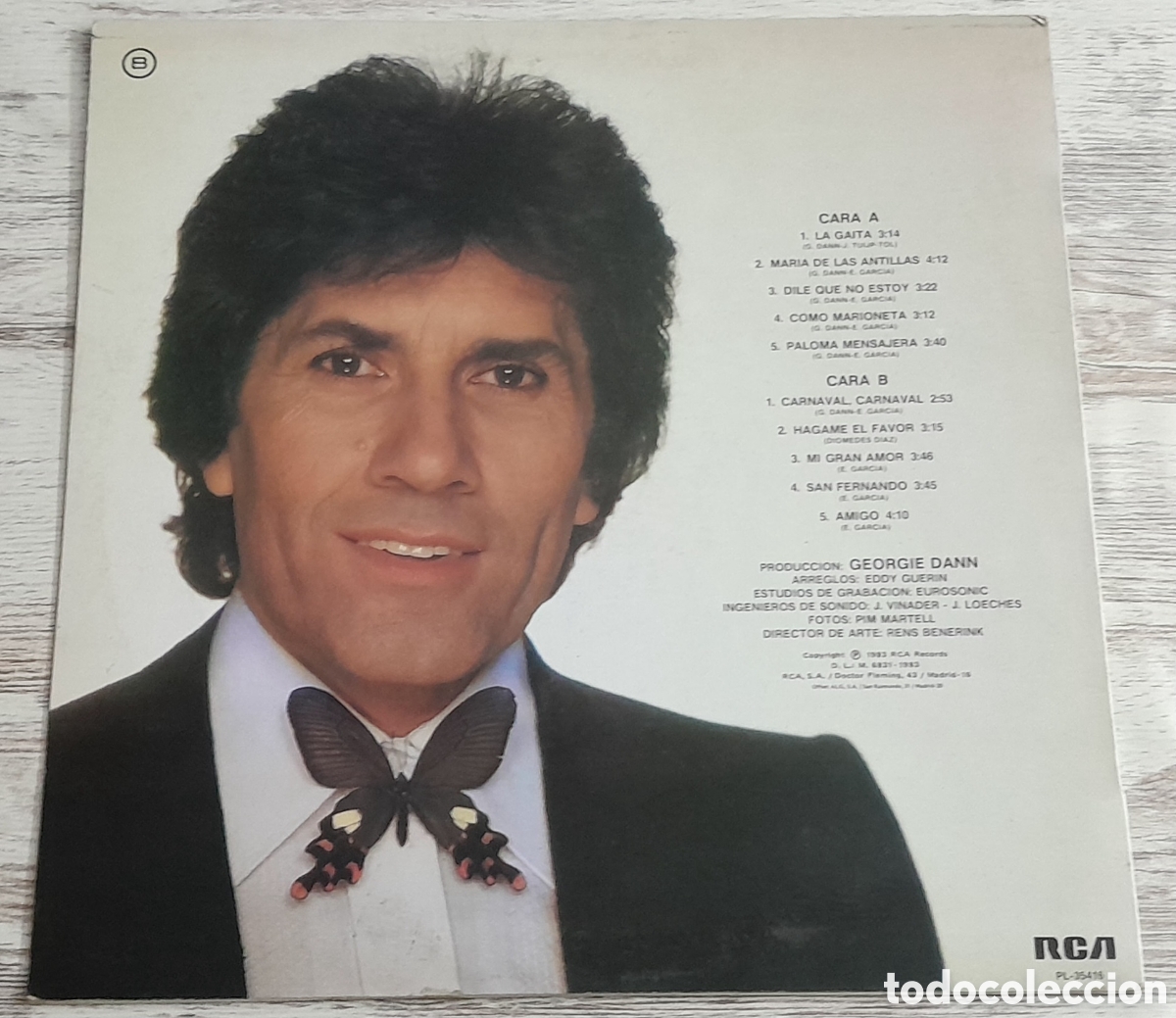 Discos de vinilo: GEORGIE DANN - A TOPE DE RITMO - RCA 1983 - Foto 4