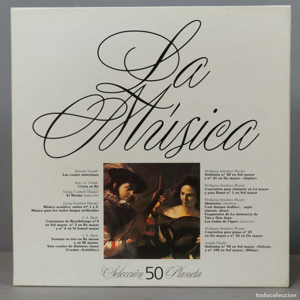 Vinyl records: CAJA LP. La M&uacute;sica. Estuche 1. SELECCION 50