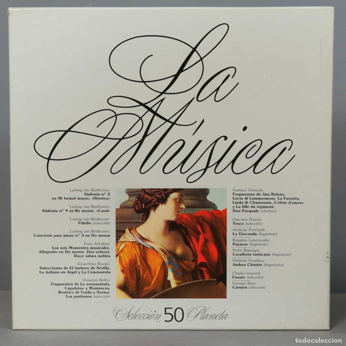 Vinyl records: CAJA LP. La M&uacute;sica. Estuche 2. SELECCION 50