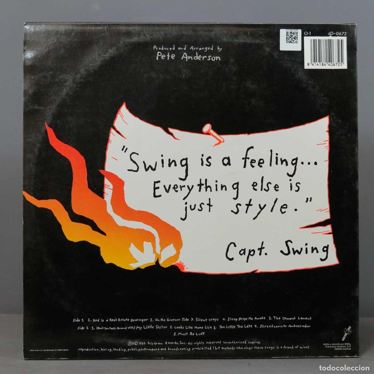 Discos de vinilo: LP. MICHELLE SHOCKED - CAPTAIN SWING - Foto 2
