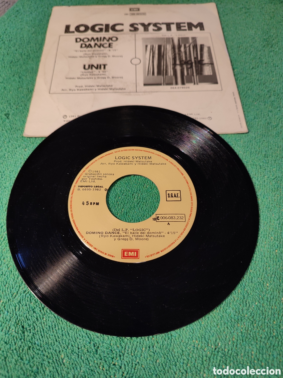 Discos de vinilo: Logic System - El baile del domin&oacute; - Foto 2