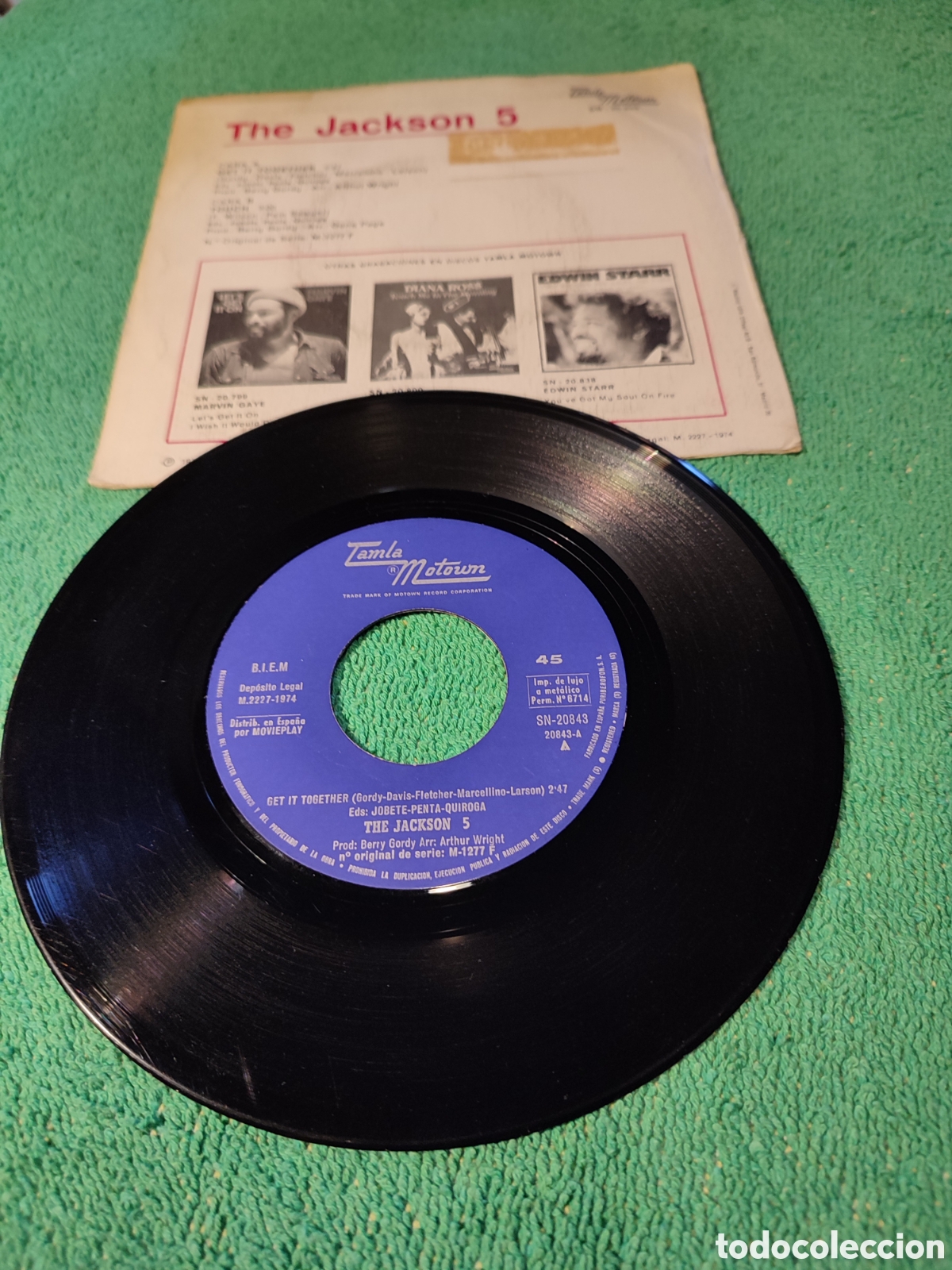 Discos de vinilo: The Jackson Five - Get It together - Foto 2