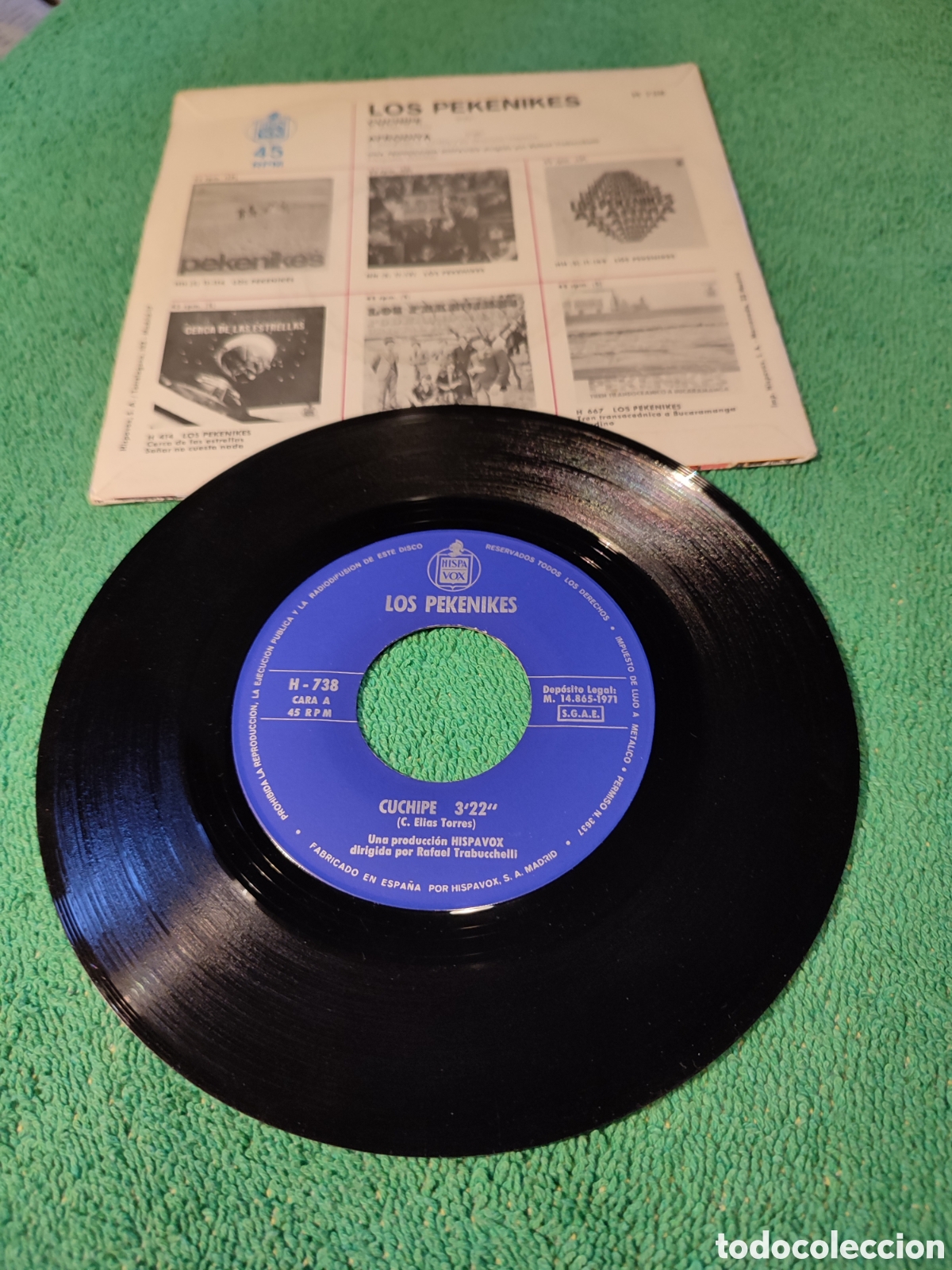 Discos de vinilo: Los Pekenikes - Cuchipe - Foto 2