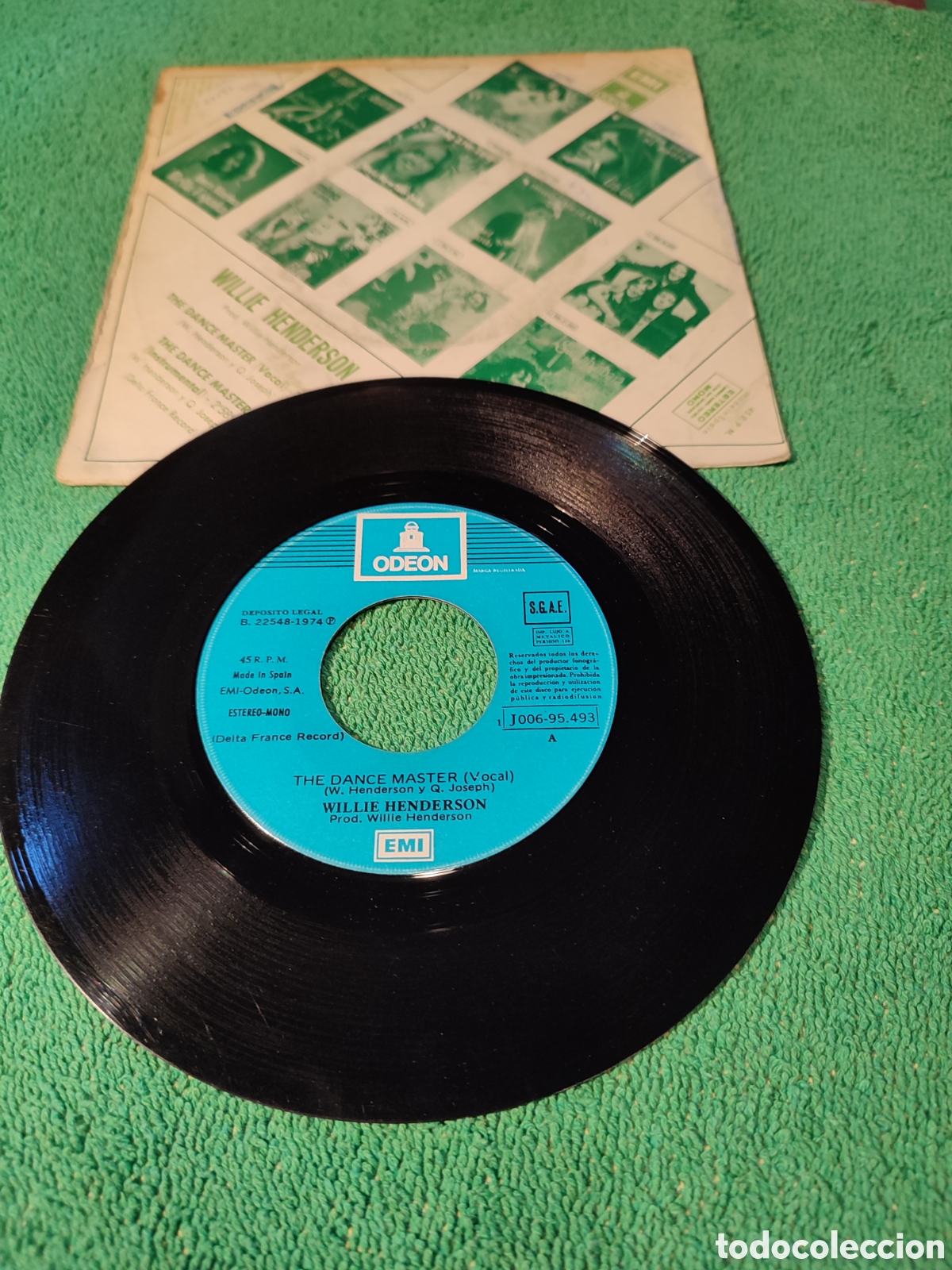 Discos de vinilo: Willie Henderson - The dance master - Foto 2