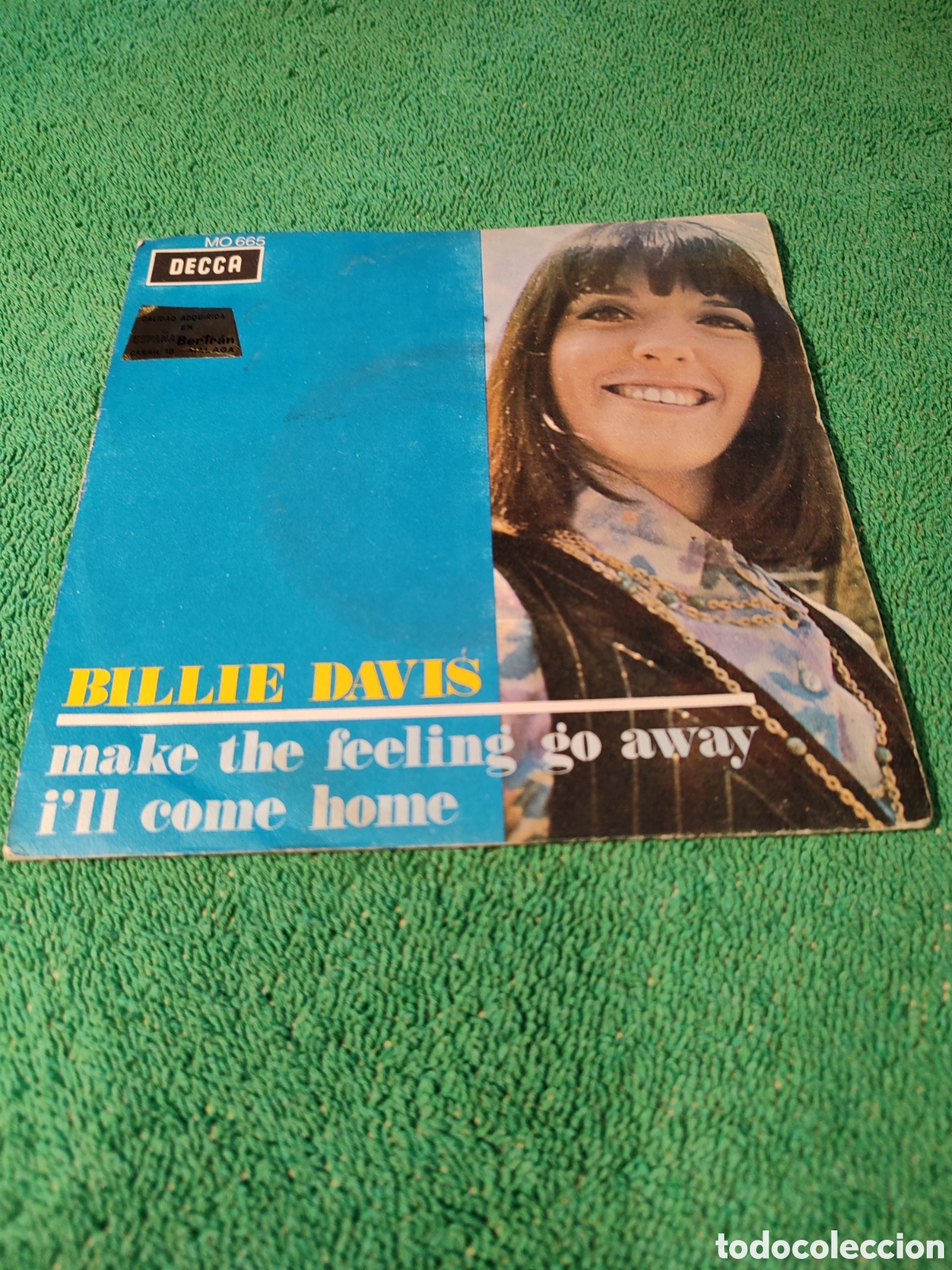 Discos de vinilo: Billie Davis - Make the feeling go away - Foto 1