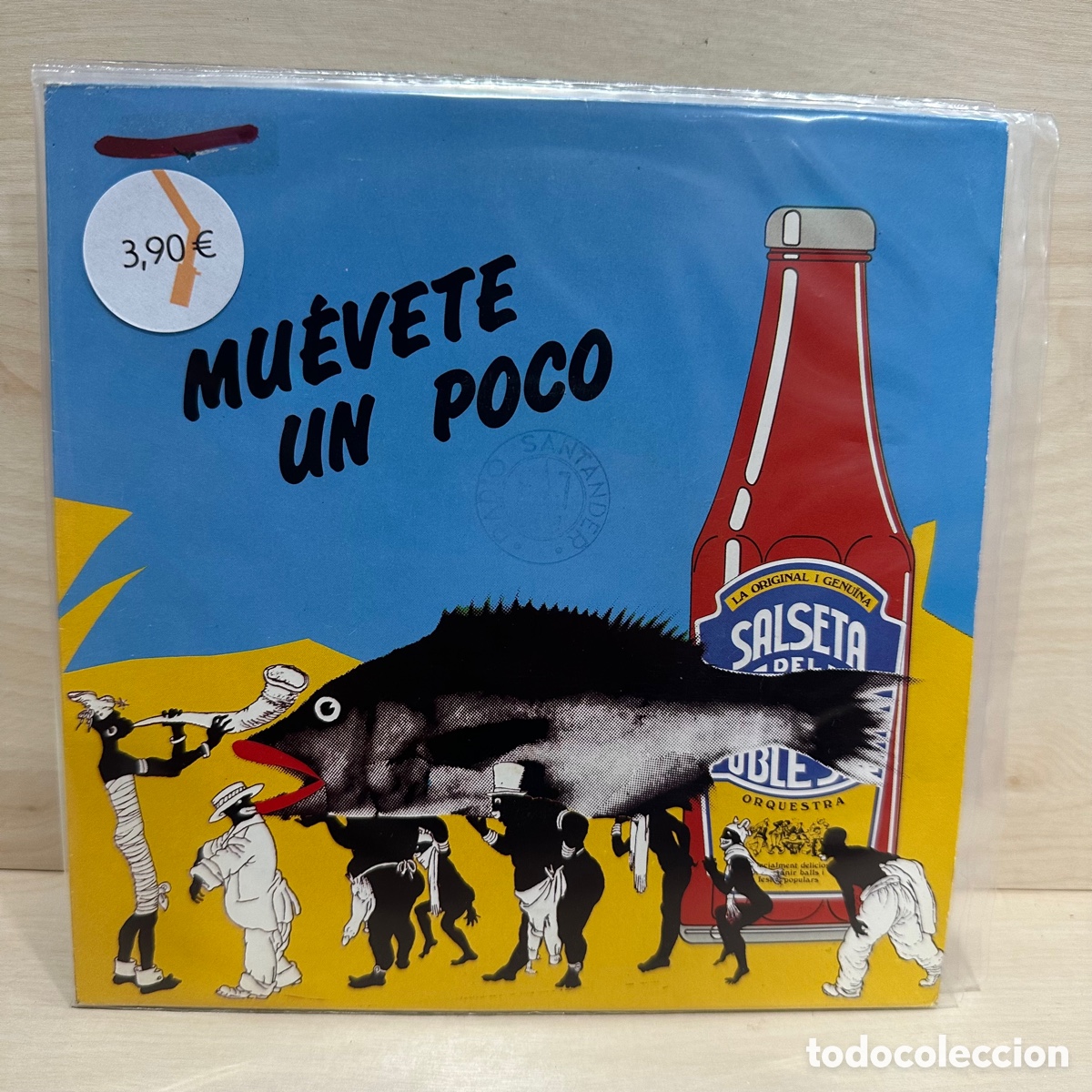 Discos de vinilo: La Salseta Del Poble Sec - Muevete Un Poco (7&rdquo;, Single) - Foto 1