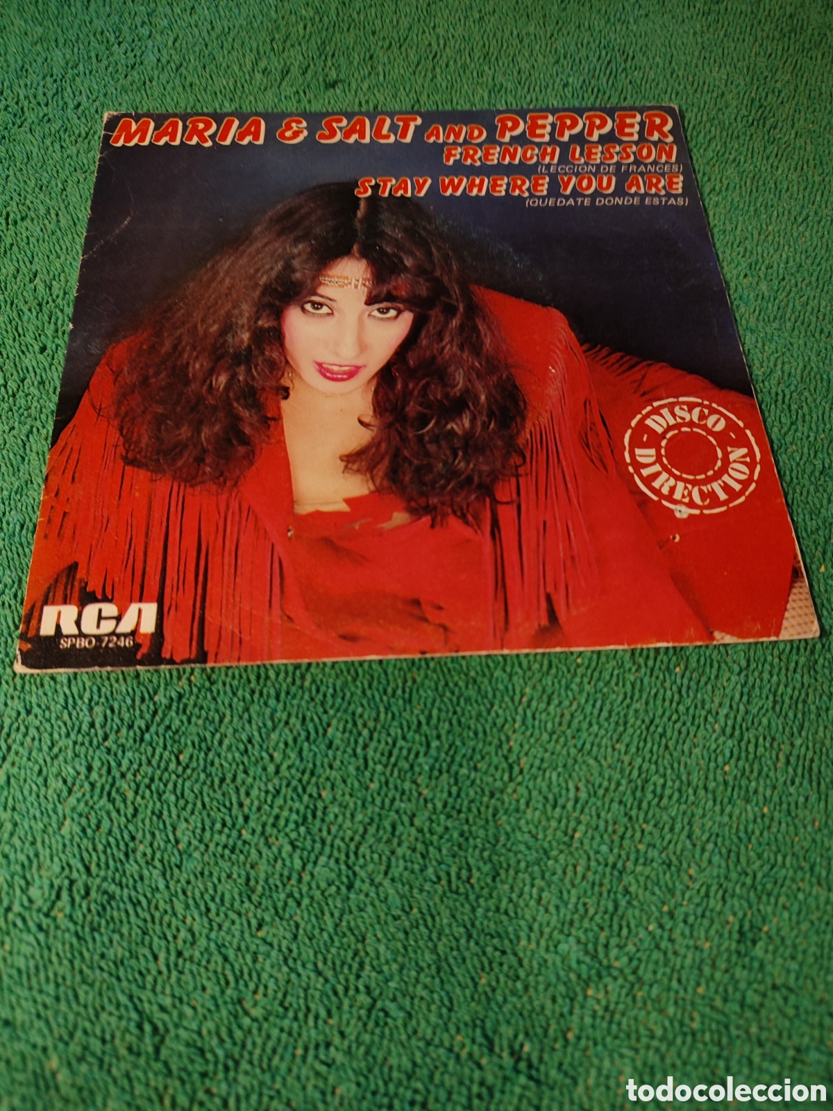 Discos de vinil: Mar&iacute;a & Salt and Pepper - French lesson