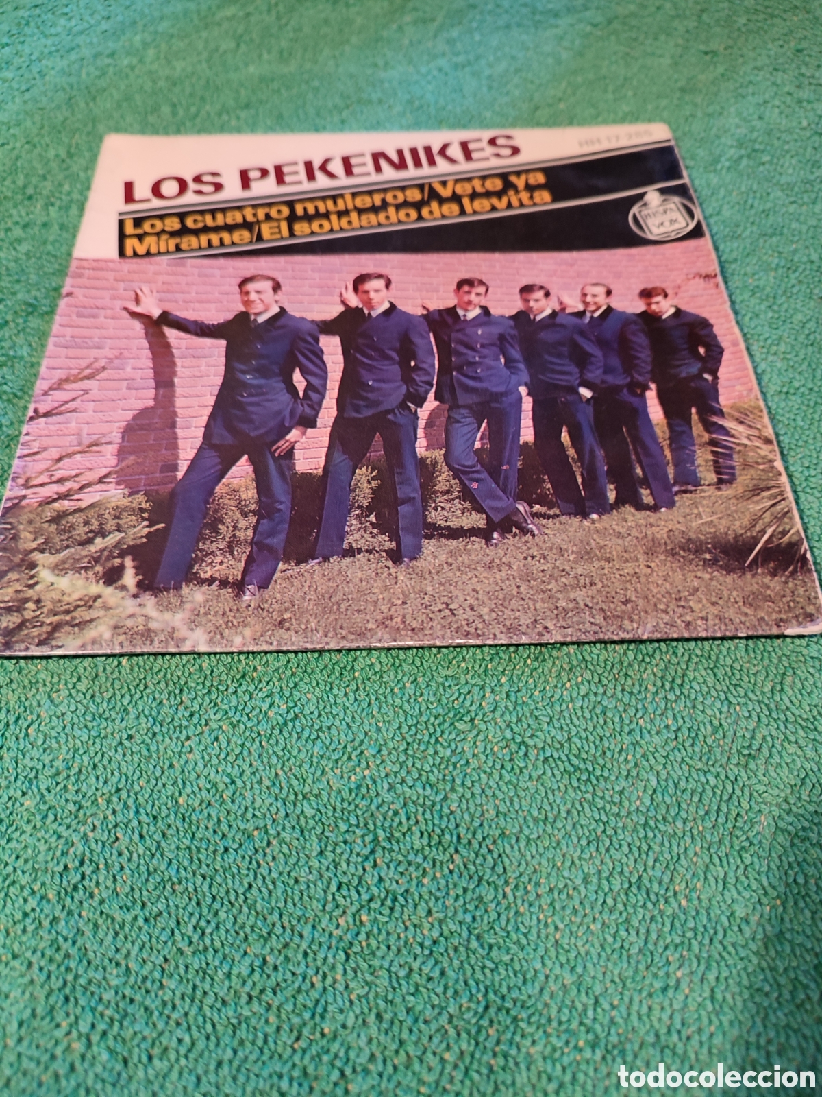 Discos de vinilo: Los Pekenikes - Los cuatro muleros + 3 - Foto 1