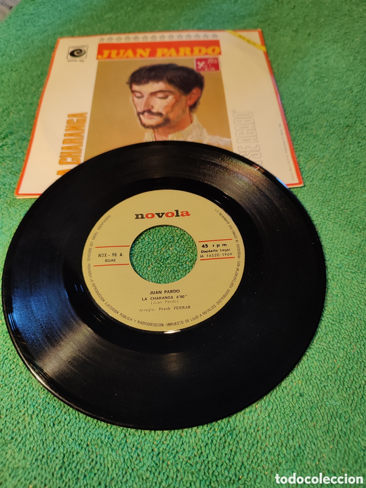 Discos de vinilo: Juan Pardo - La charanga - Foto 2