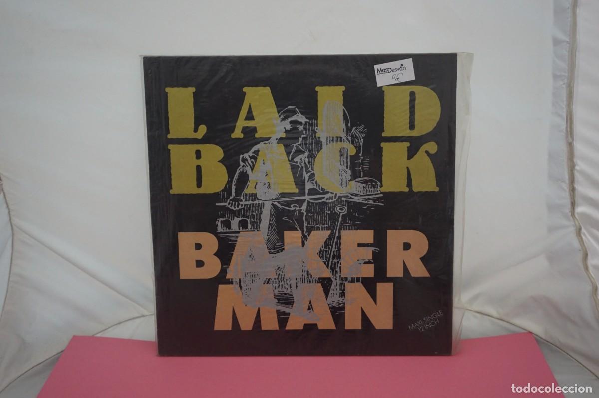 Discos de vinilo: MAXI SINGLE - LAID BACK - BAKER MAN - Foto 1
