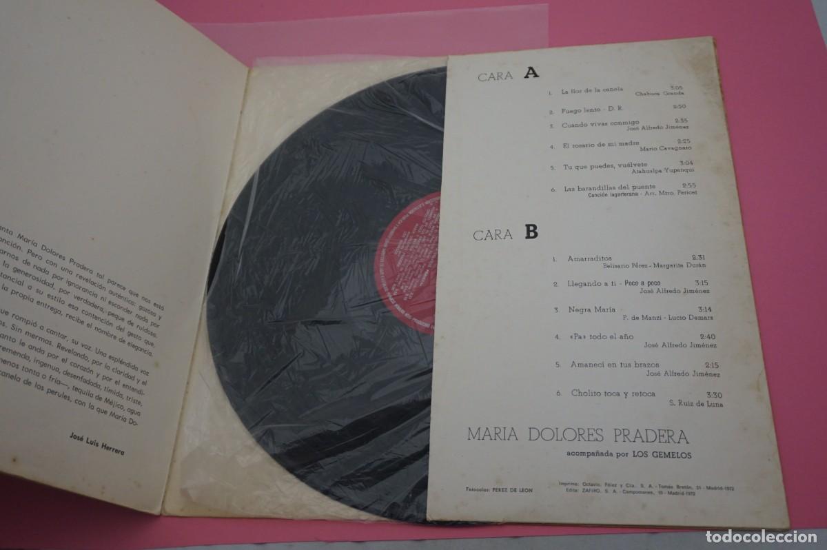 Discos de vinilo: LP - EXITOS DE MARIA DOLORES PRADERA - Foto 3