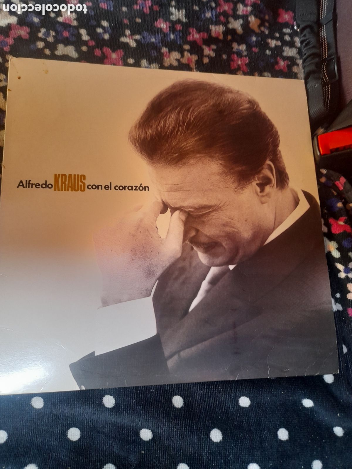 Discos de vinilo: Vinilo doble, Alfredo Kraus, con el coraz&oacute;n - Foto 1