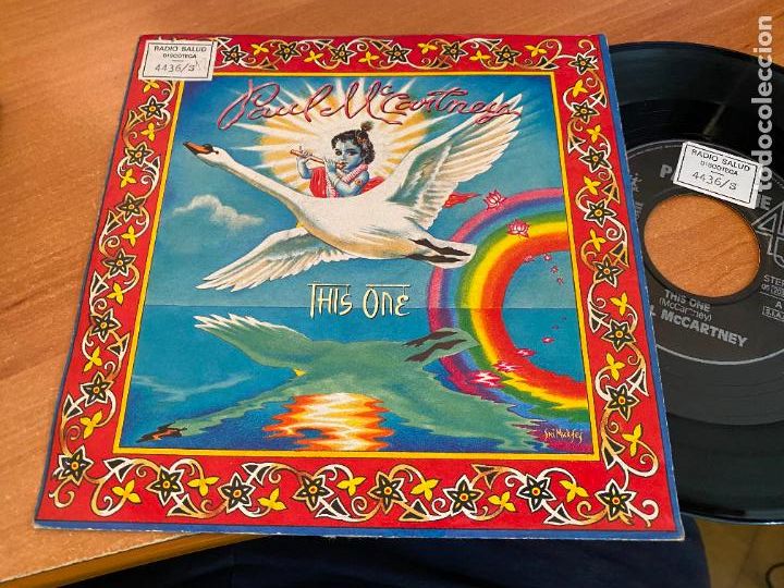 Discos de vinilo: PAUL MCCARTNEY (THIS ONE) SINGLE ITALY (EPI25) - Foto 1