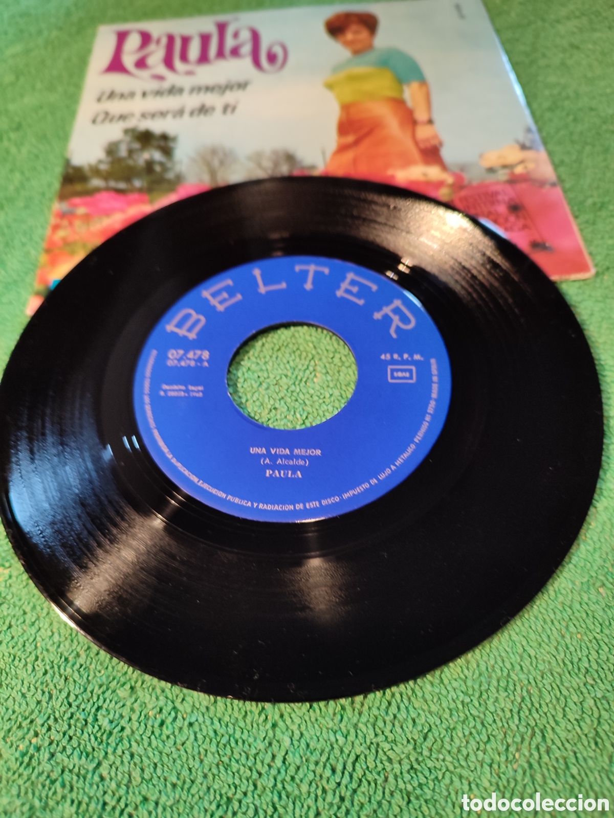 Discos de vinilo: Paula - Una vida mejor - Foto 3