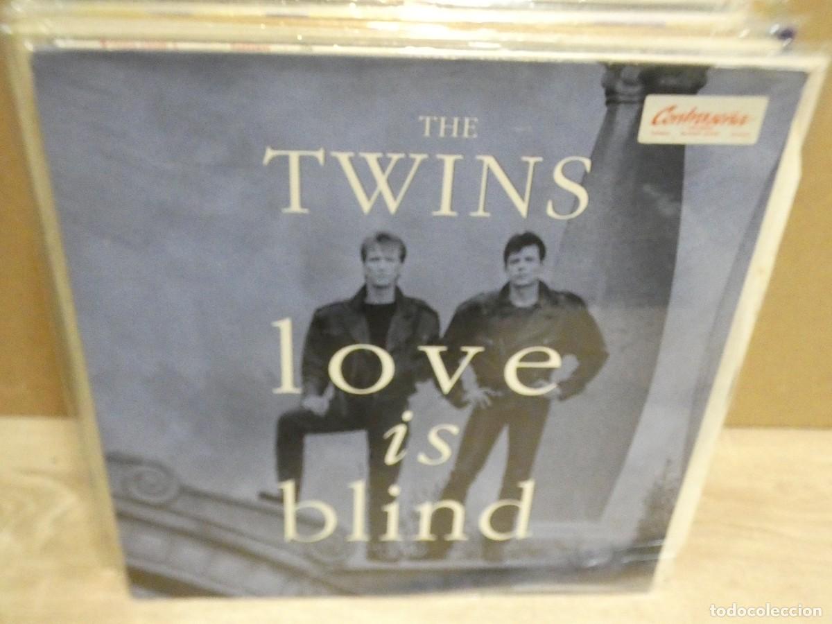 Vinyl records: ARKANSAS1980 EXPRO MAXISINGLE 12 PULGADAS ITALO? BUEN ESTADO TWINS LOVE IS BLIND