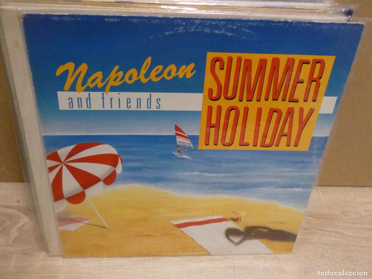 Vinyl records: ARKANSAS1980 EXPRO MAXISINGLE 12 PULGADAS ITALO? BUEN ESTADO SUMMER HOLIDAY NAPOLEON & FRIENDS
