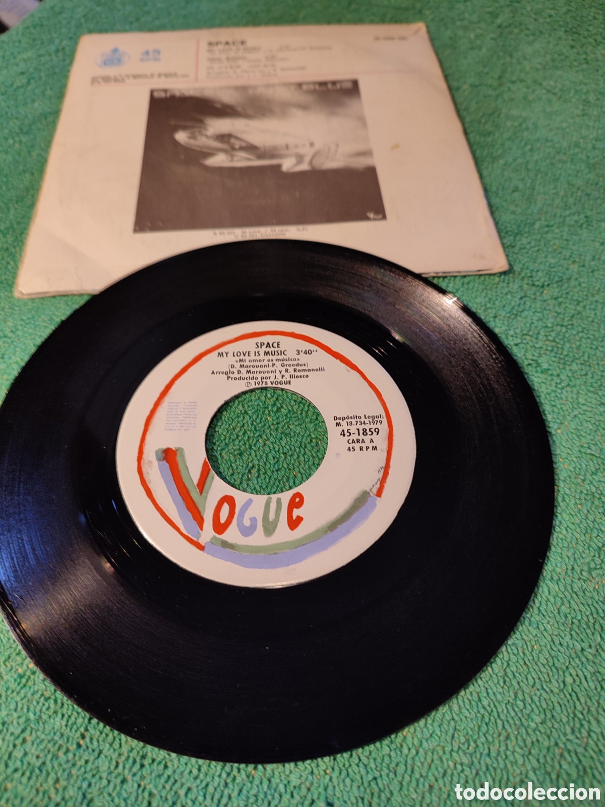 Discos de vinilo: Space - My love is m&uacute;sic - Foto 2