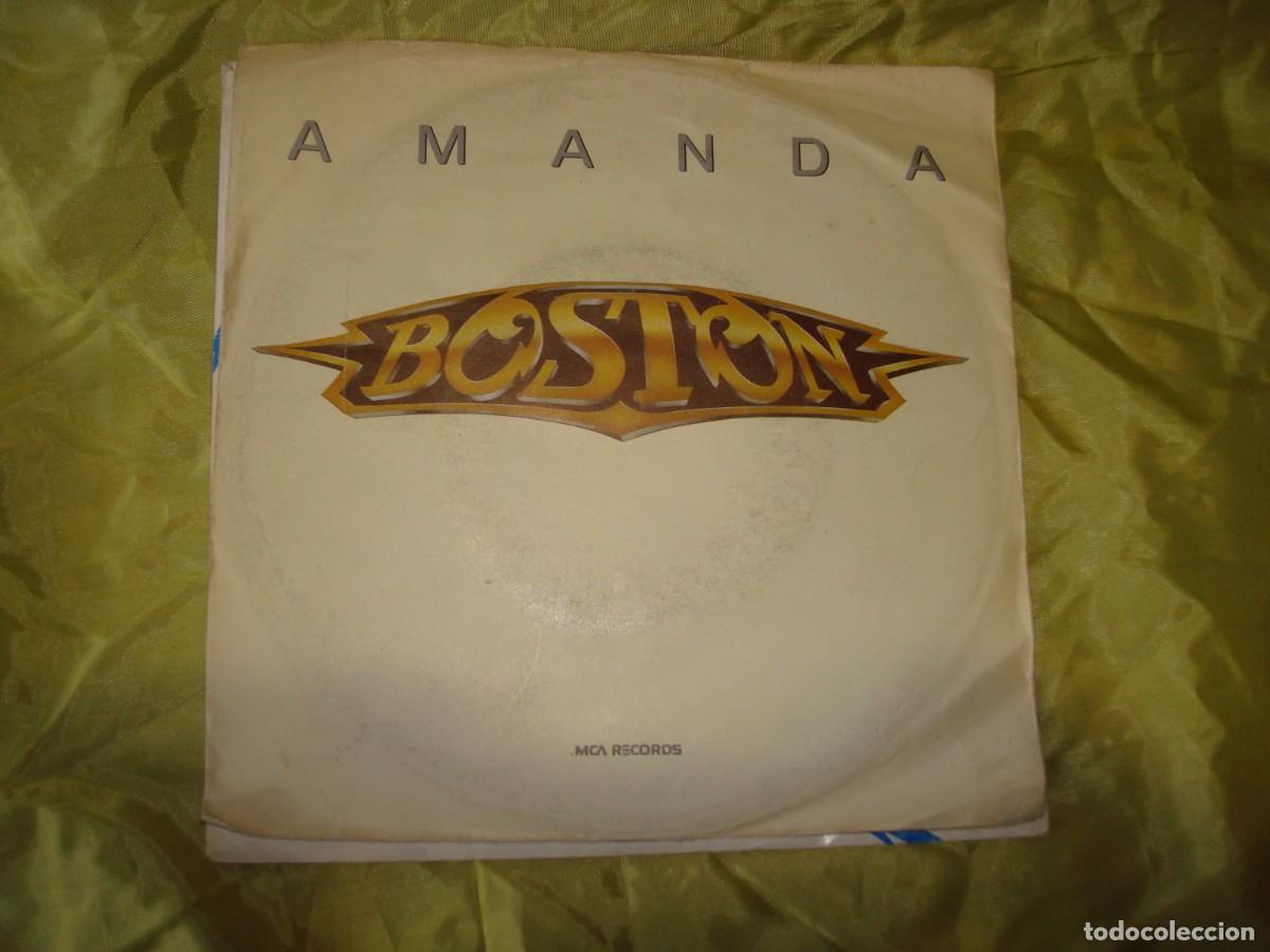 Discos de vinilo: BOSTON. AMANDA / MY DESTINATION. MCA, 1986. GERMANY. IMPECABLE(#) - Foto 1
