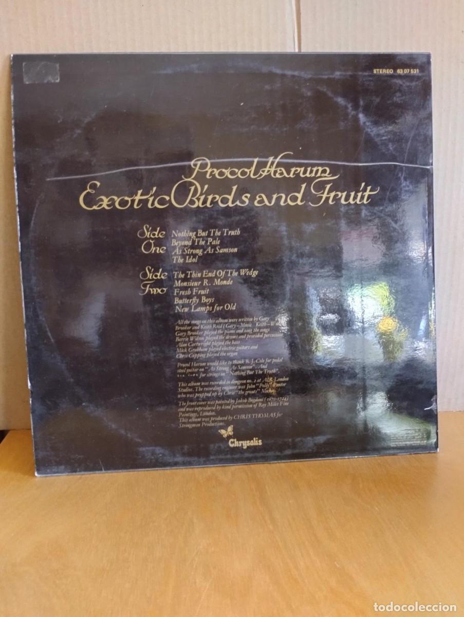 Discos de vinilo: PROCOL HARUM ---- EXOTIC BIRDS AND FRUIT - Foto 2