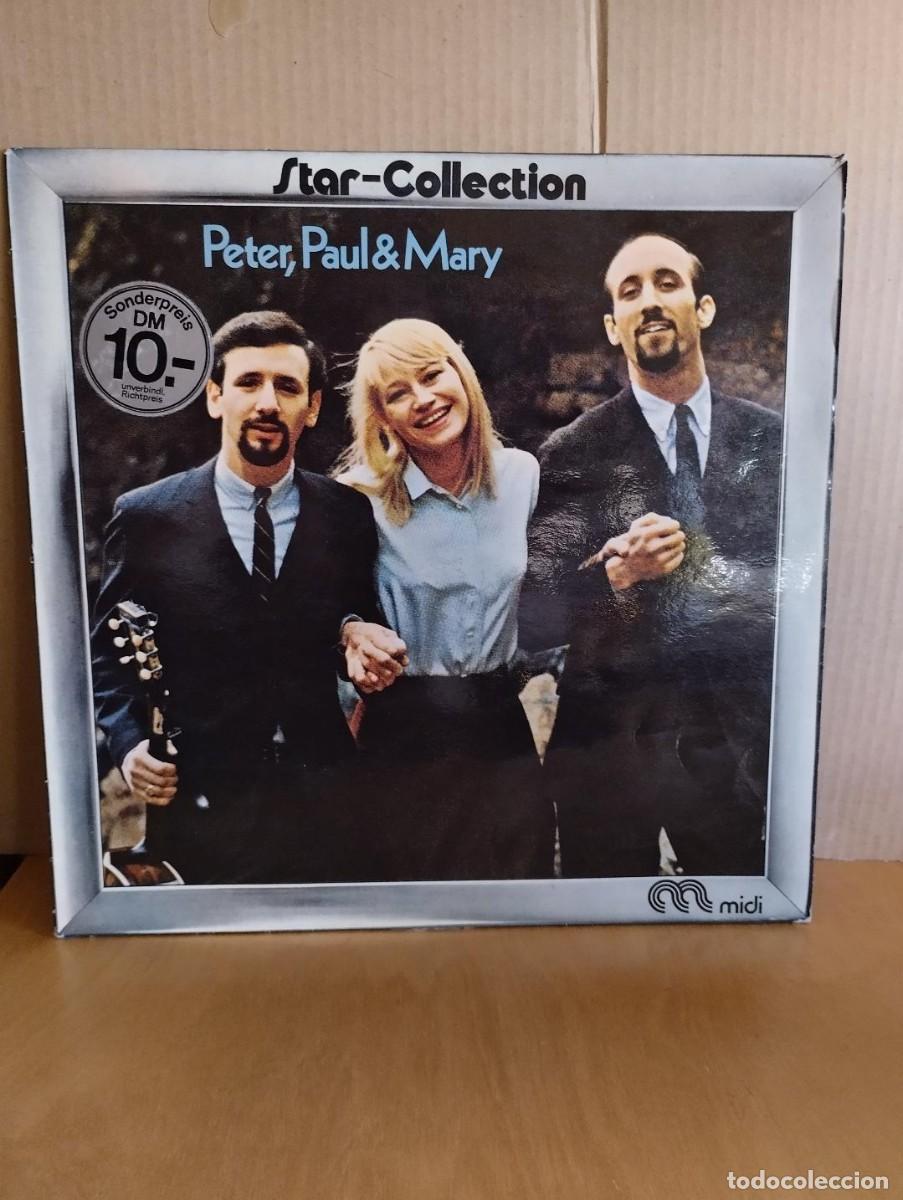 Discos de vinilo: PETER, PAUL AND MARY ---- STAR COLLECTION - Foto 1