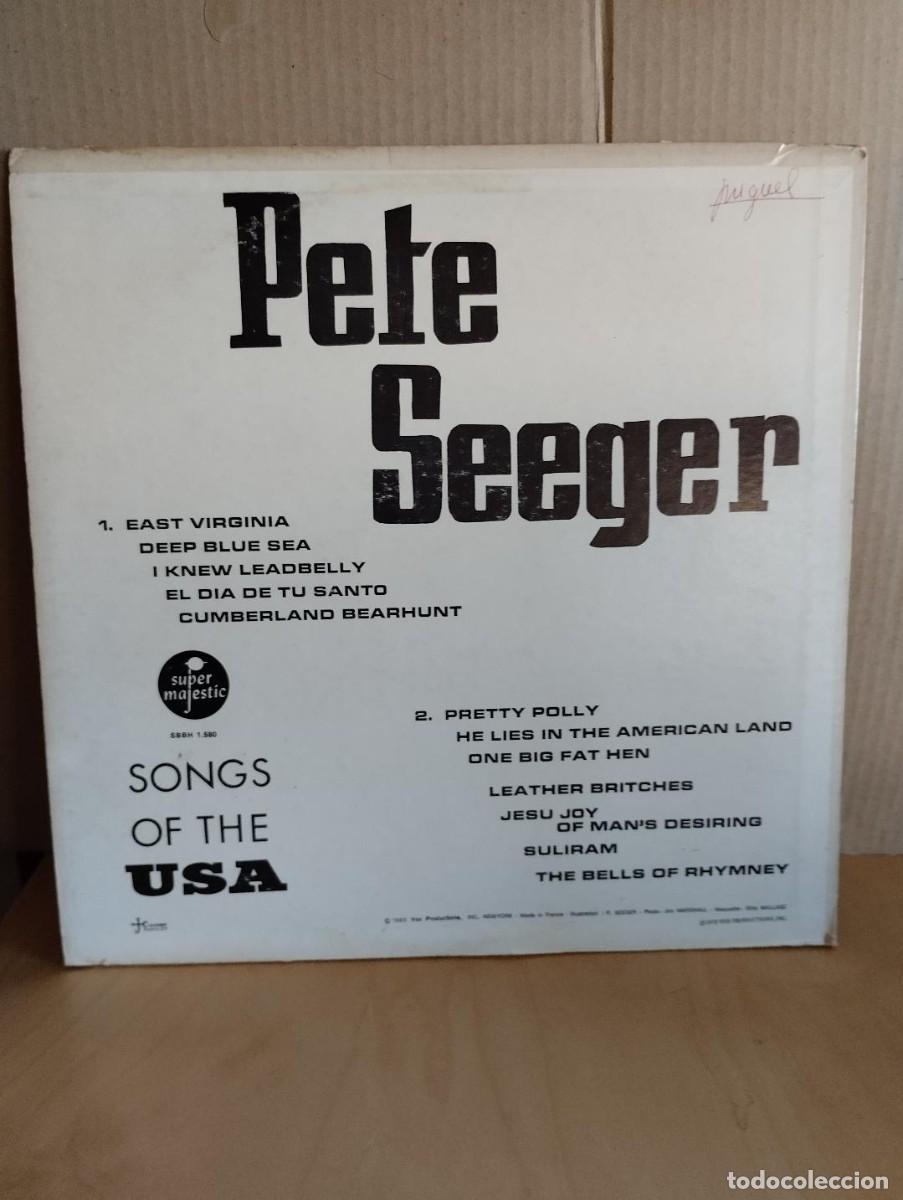 Discos de vinilo: PETE SEEGER ---- AT THE VILLAGE GATE - Foto 2