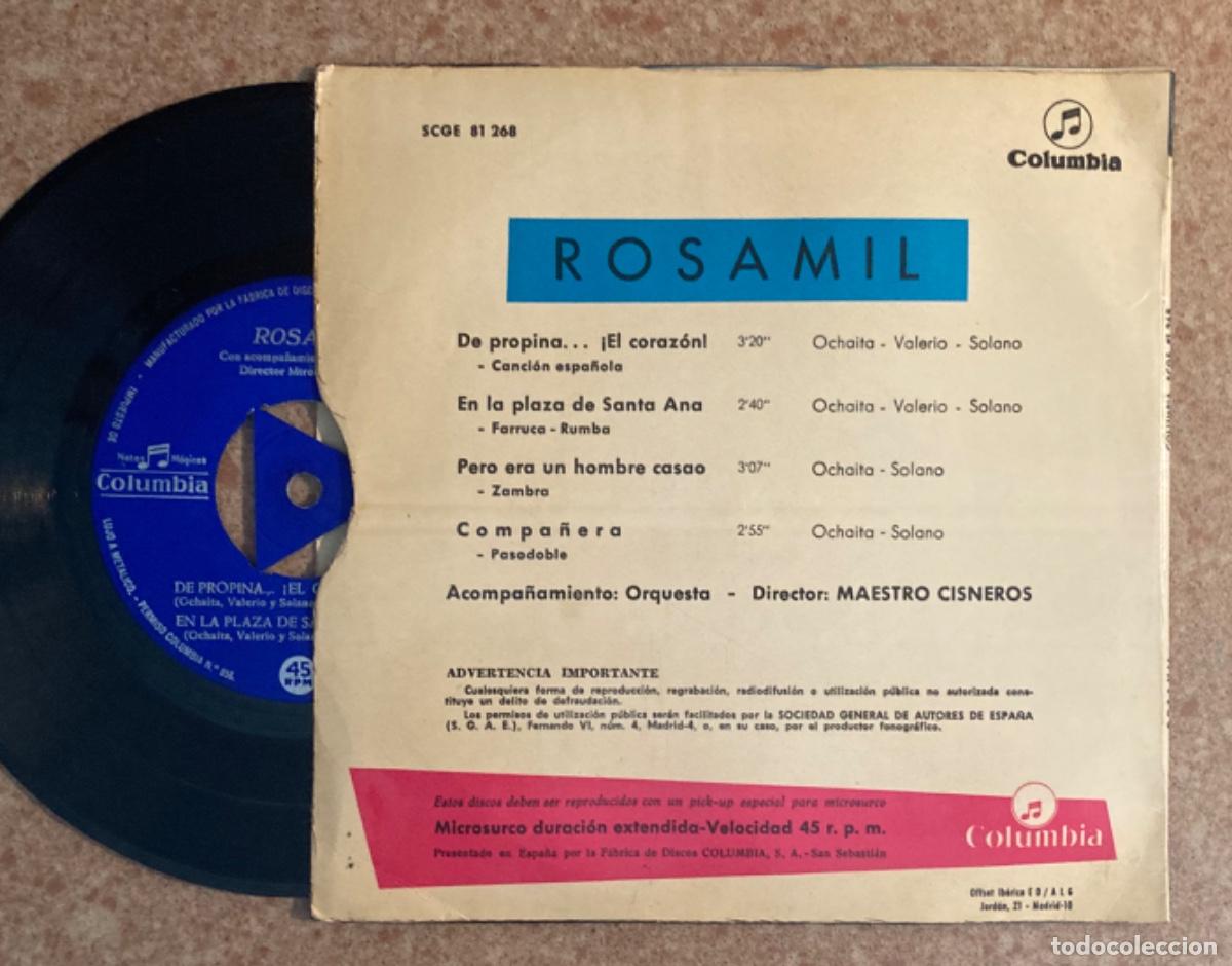 Discos de vinilo: Rosamil - 1967 - Foto 2