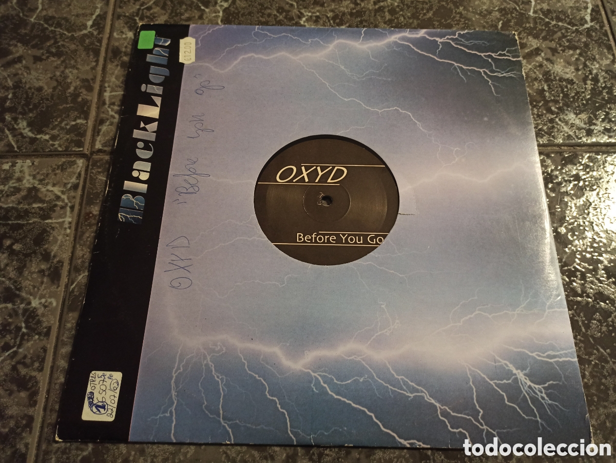 Discos de vinilo: Oxyd (3) - Before You Go (12&rdquo;) - Foto 2