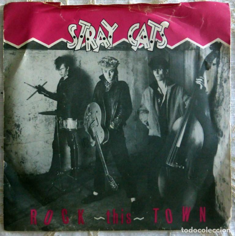 stray cats. rock this town/ can't hurry love. a - Buy Vinyl