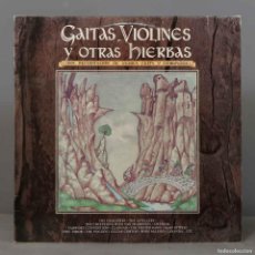Discos de vinilo: 2 LP. GAITAS, VIOLINES Y OTRAS HIERBAS - UNA RECOPILACIÓN DE MÚSICA CELTA Y DERIVADOS