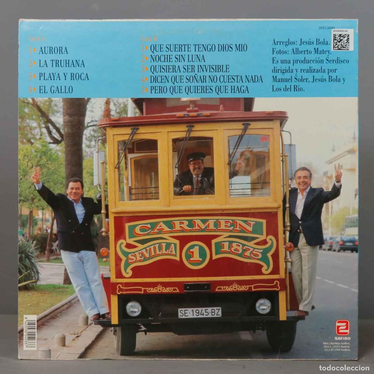 Discos de vinilo: LP. Los Del Rio &ndash; El Gallo De Aurora - Foto 2