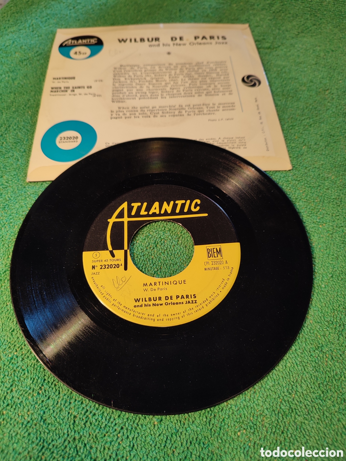 Discos de vinilo: Wilbur de Par&iacute;s - Martinique - Foto 2