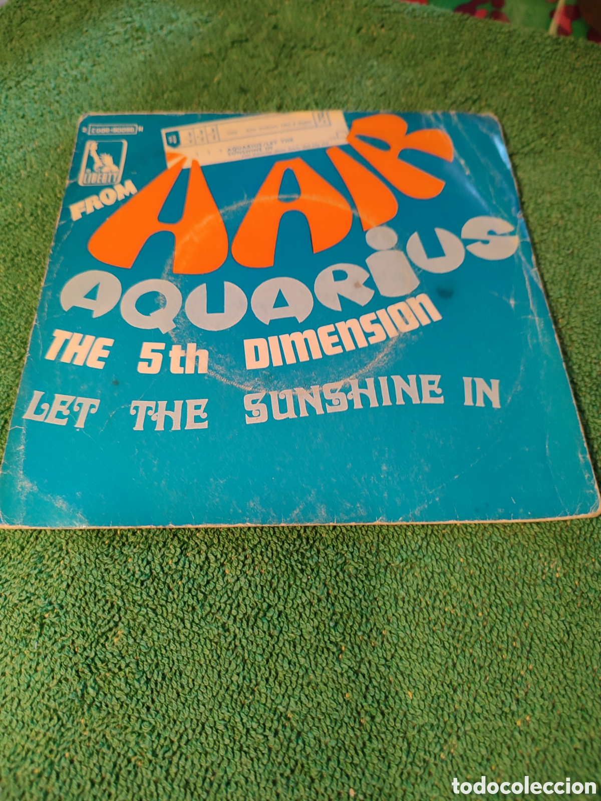 Discos de vinilo: The 5th Dimensi&oacute;n - Aquarius/ Let the Sunshine - Foto 1