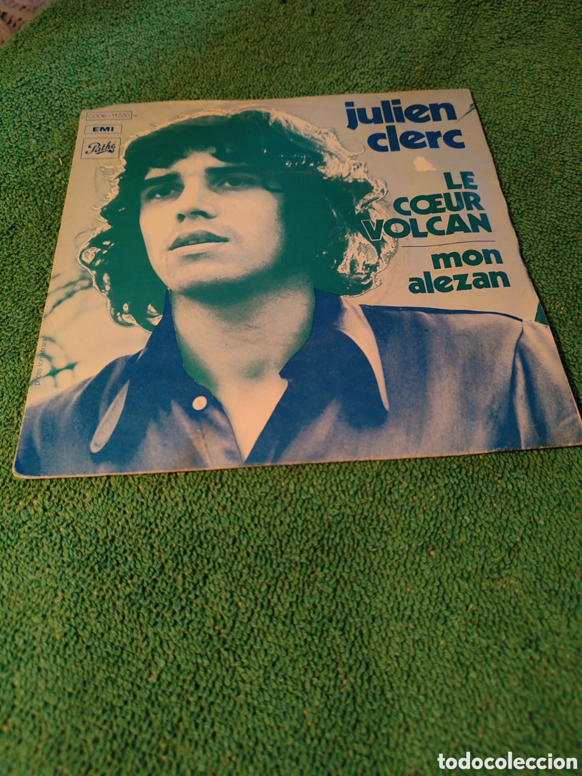 Discos de vinilo: Julien Clerc - Le coeur volc&aacute;n - Foto 1