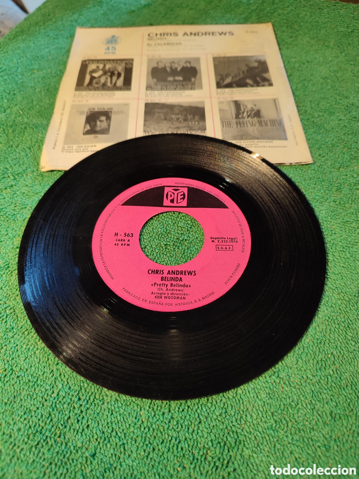 Discos de vinilo: Chris Andr&eacute;ws - Belinda - Foto 2
