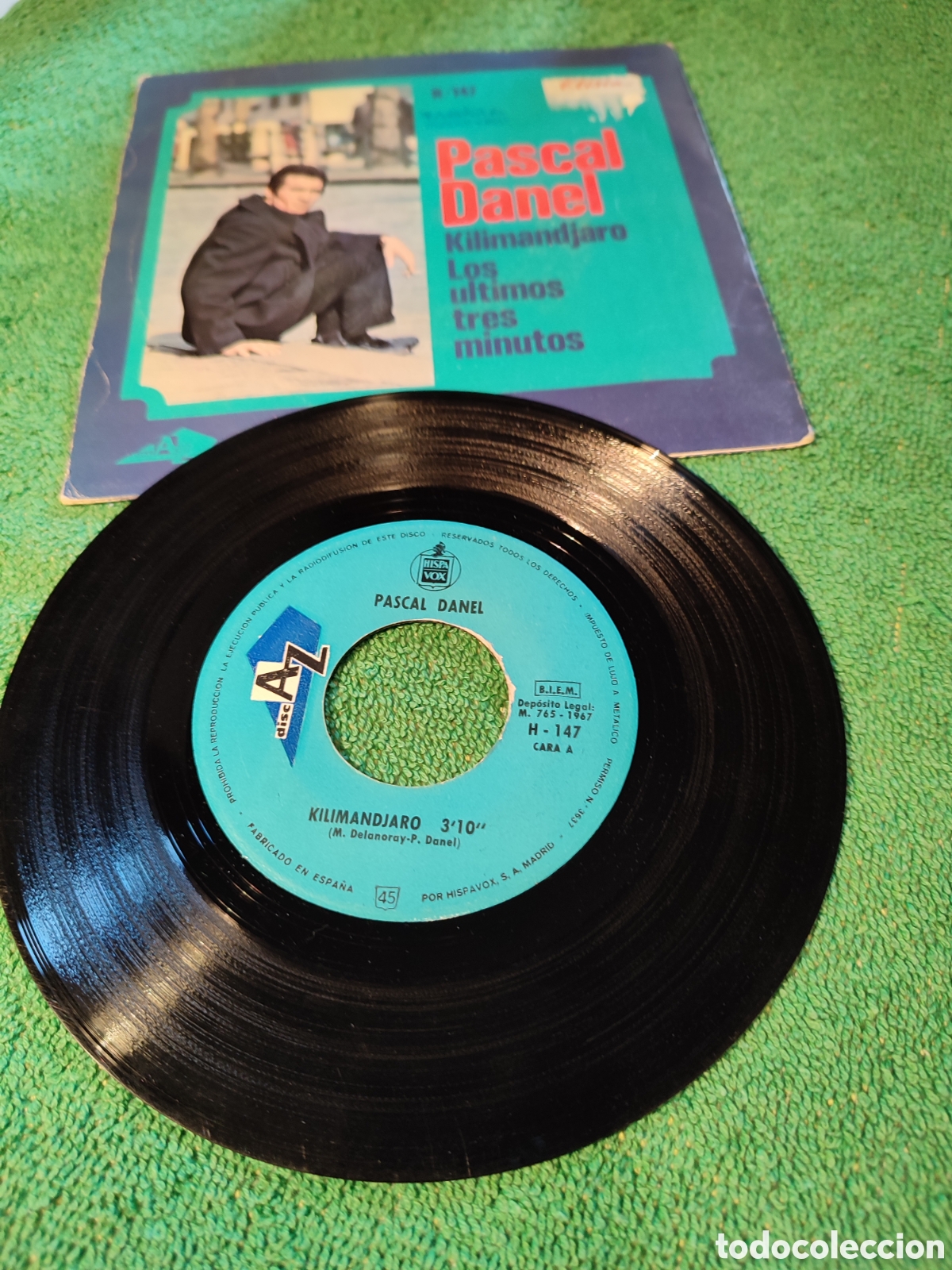 Discos de vinilo: Pascal Danel - Kilimandjaro - Foto 2