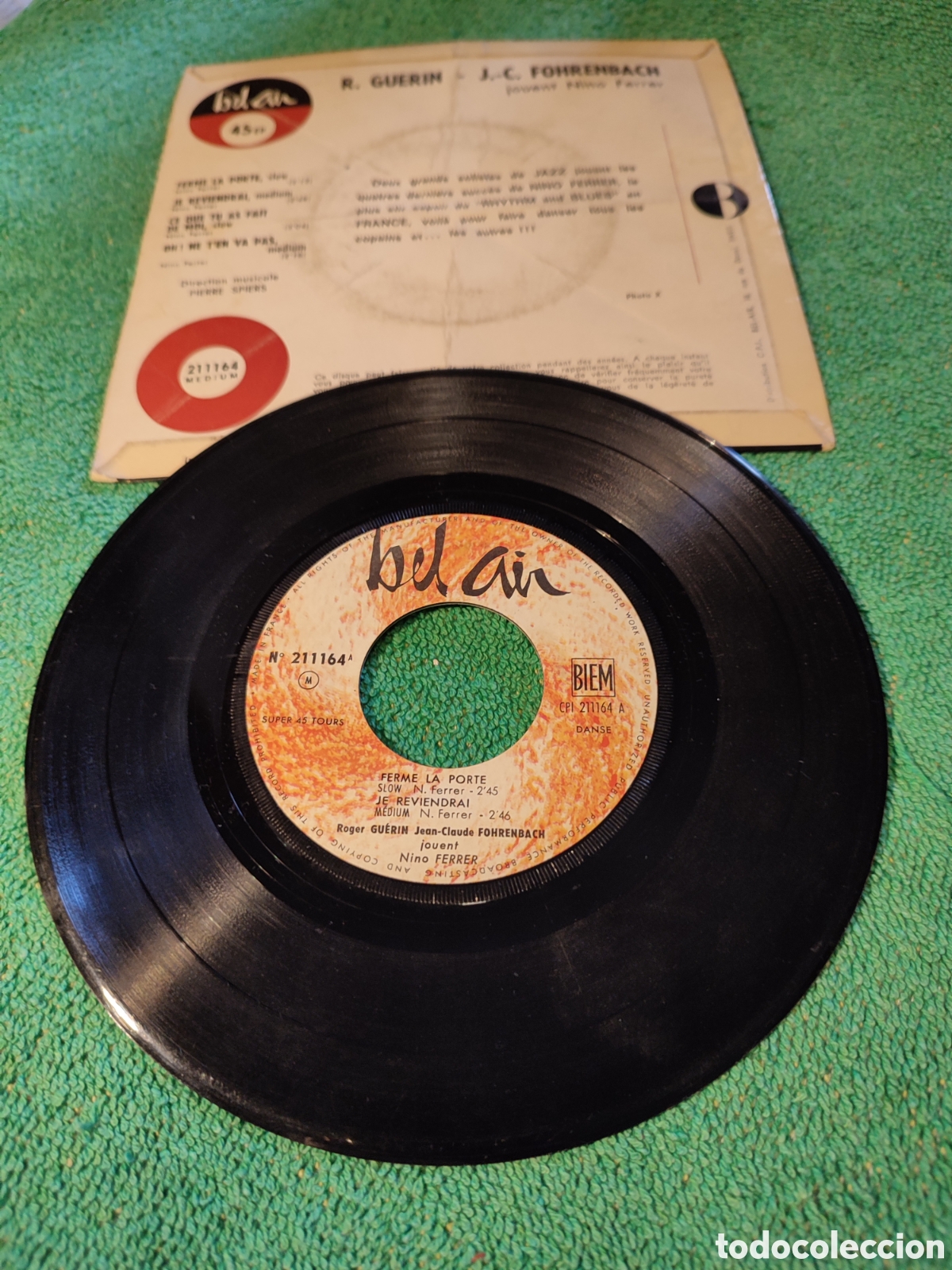 Discos de vinilo: Nino Ferrer - Ferme la porte+ 3 - Foto 2