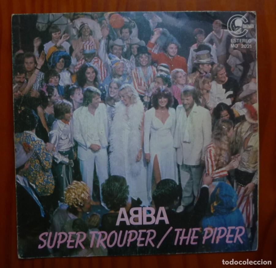 Discos de vinilo: ABBA / SUPER TROUPER / 1981 / SINGLE - Foto 1