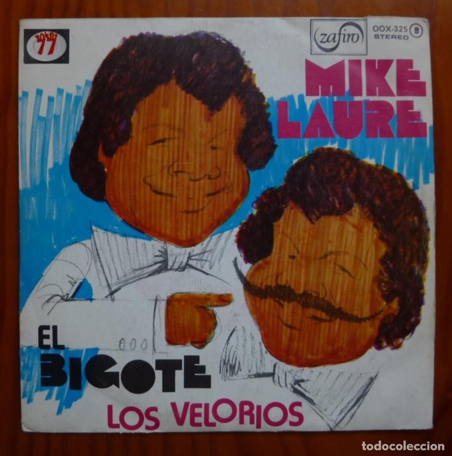 Discos de vinilo: MIKE LAURE / EL BIGOTE / 1977 / SINGLE - Foto 1