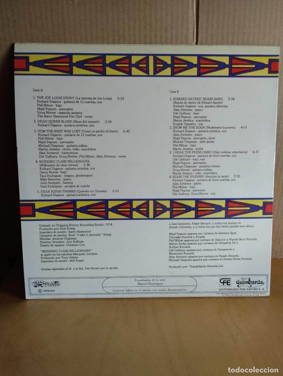Discos de vinilo: RICHARD DIGANCE ----- HOW THE WEST WAS LOST - Foto 2
