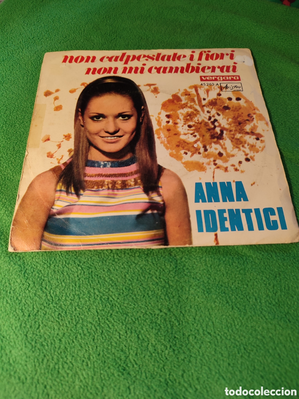 Dischi in vinile: Anna Identici - Non calpestate i fiori