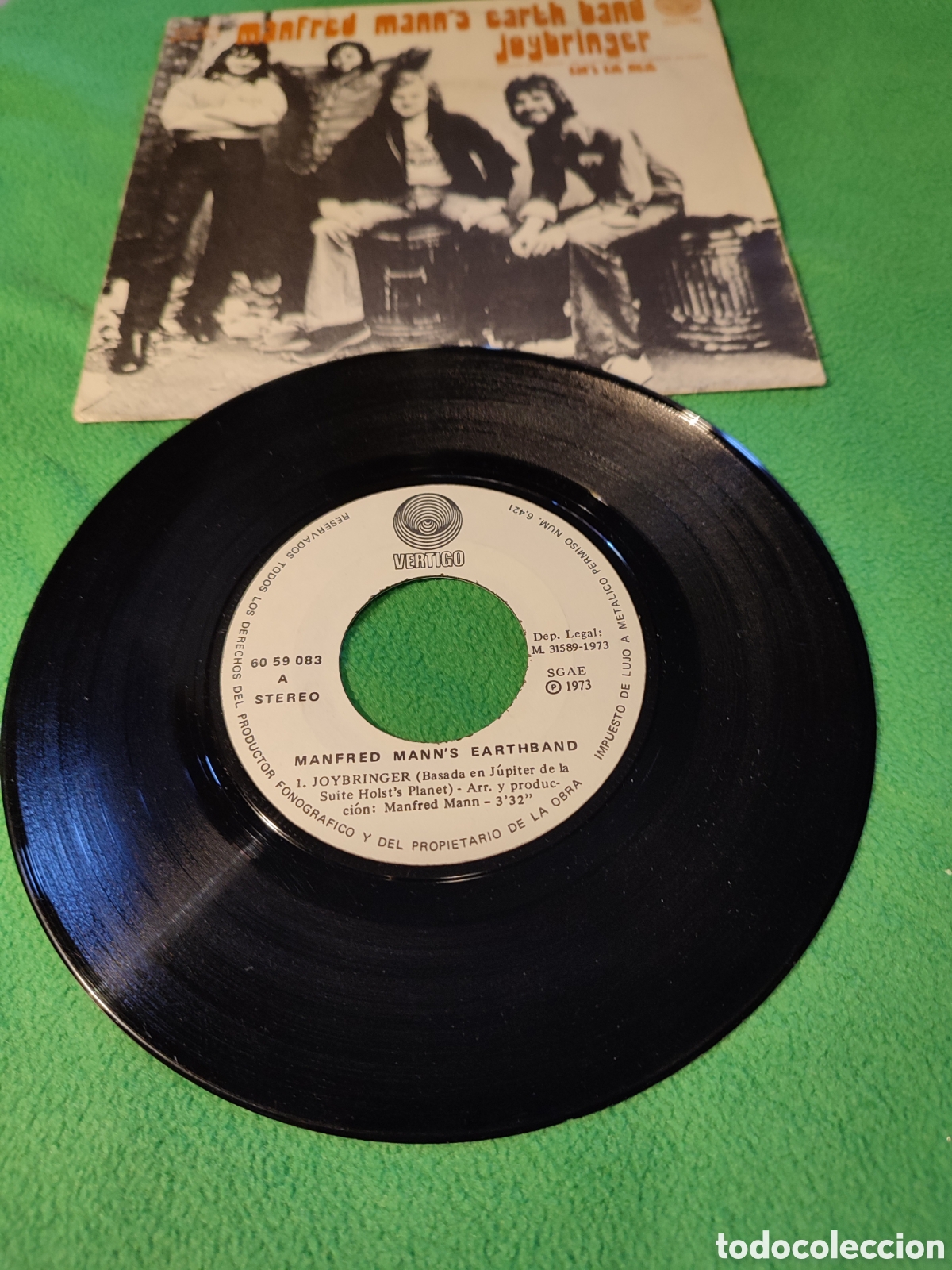 Discos de vinilo: Manfred Mann Earth Band - Joybringer - Foto 2