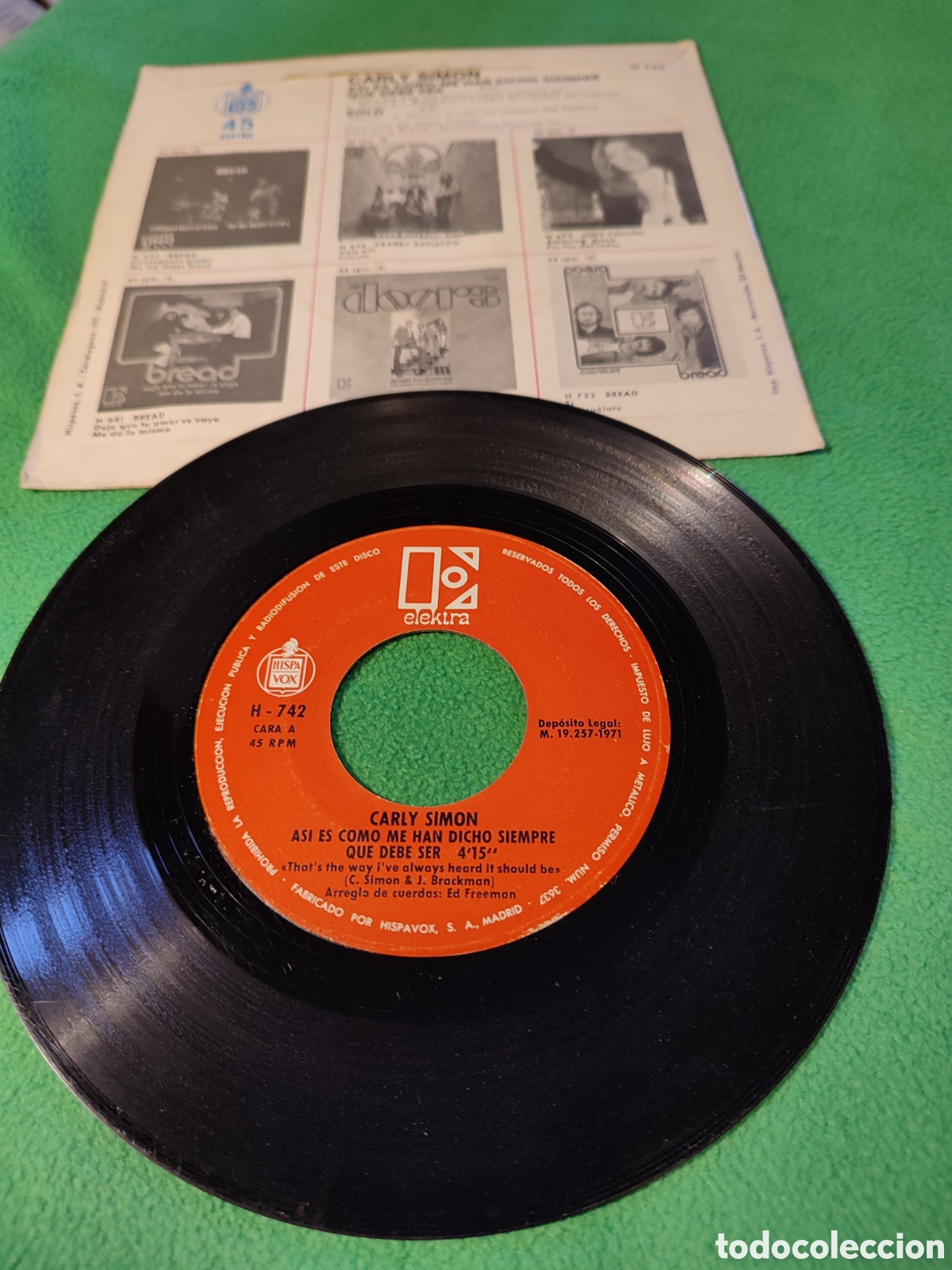 Discos de vinilo: Carly Simon - As&iacute; es como me han dicho.... - Foto 2