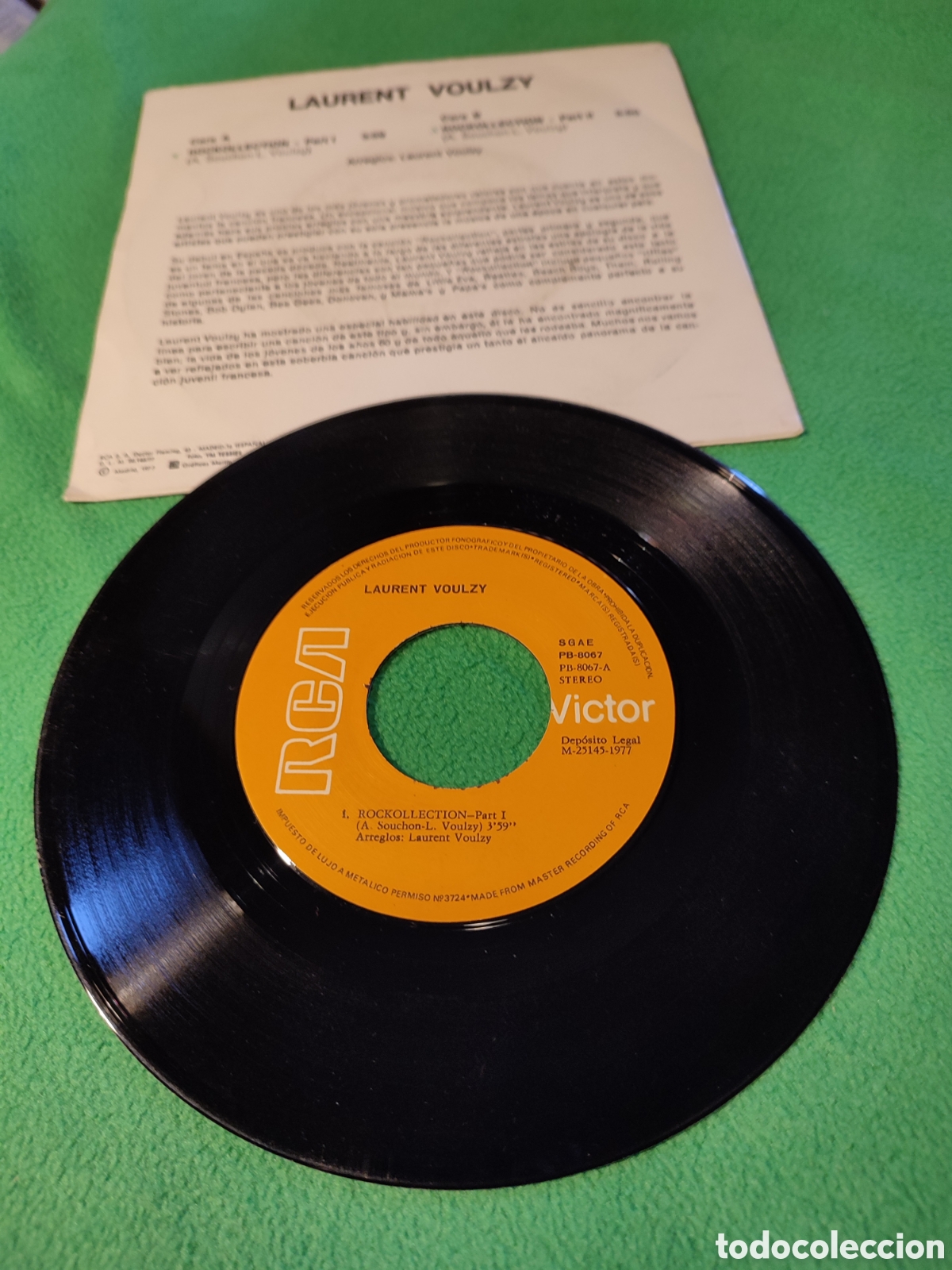 Discos de vinilo: Laurent Voulzy - Rockcollection - Foto 2