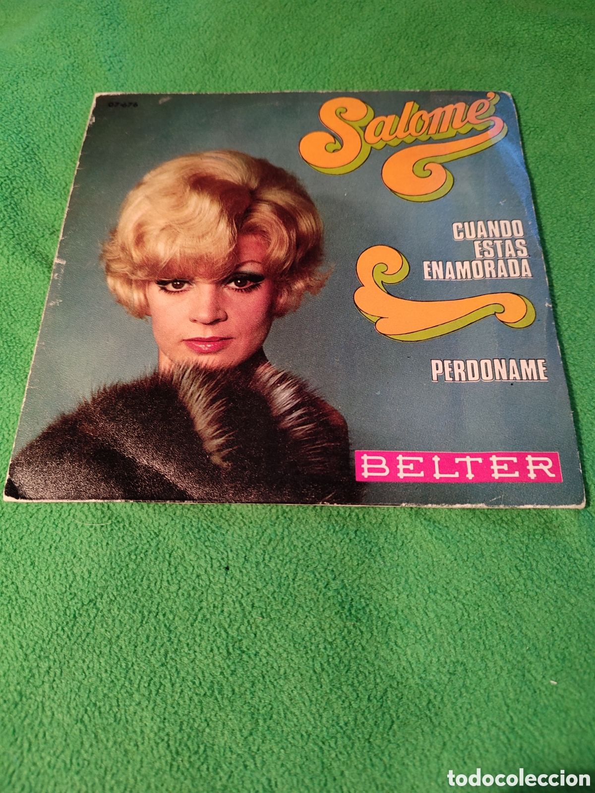 Discos de vinilo: Salom&eacute; - Cuando est&aacute;s enamorada - Foto 1