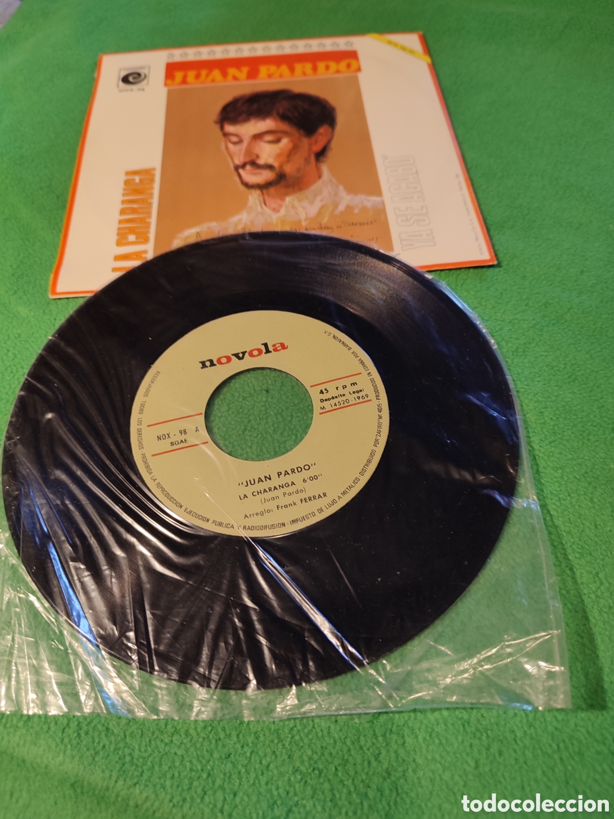 Discos de vinilo: Juan Pardo - La charanga - Foto 2