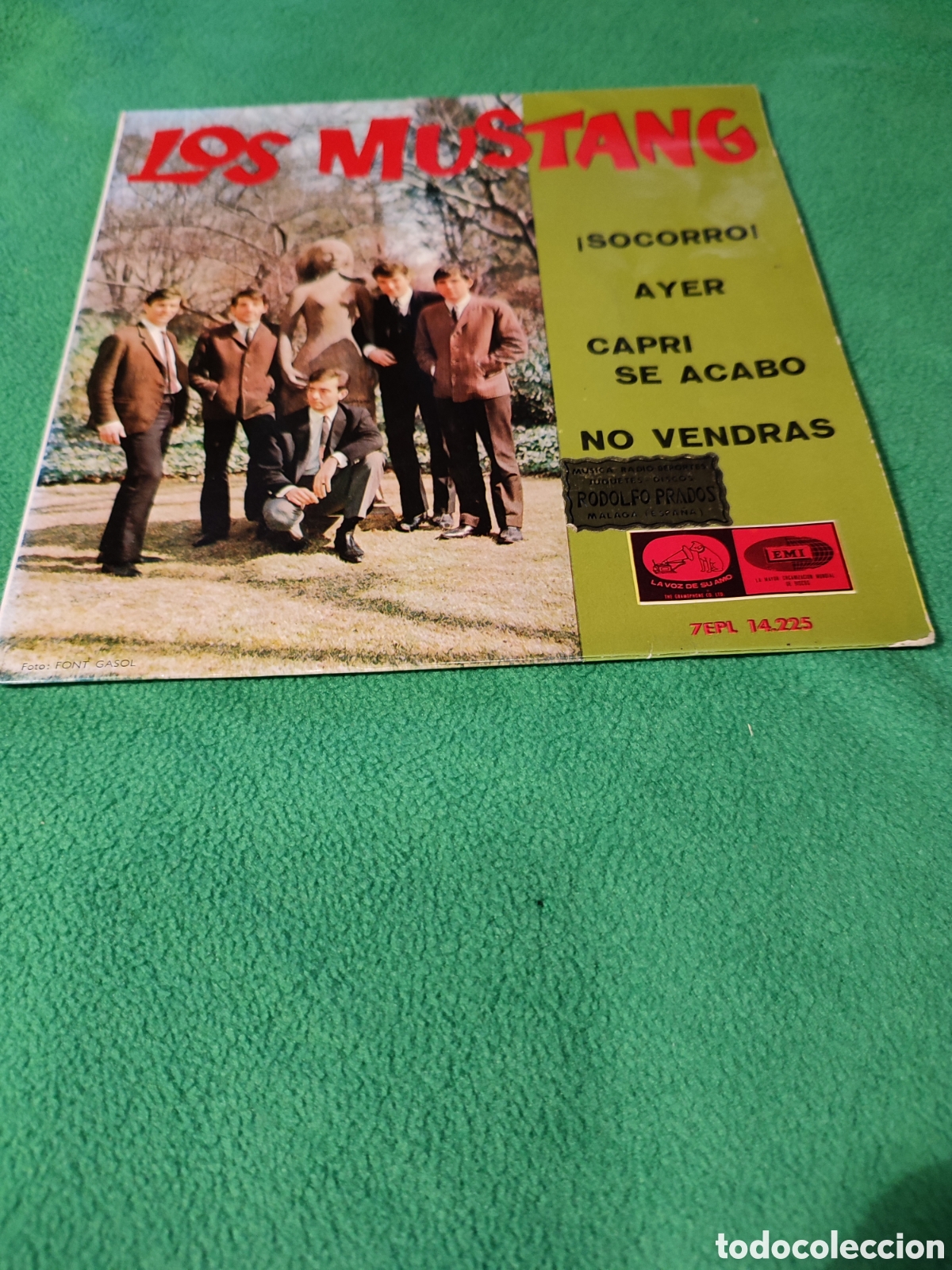 Discos de vinilo: Los Mustang - Socorro+ 3 - Foto 1