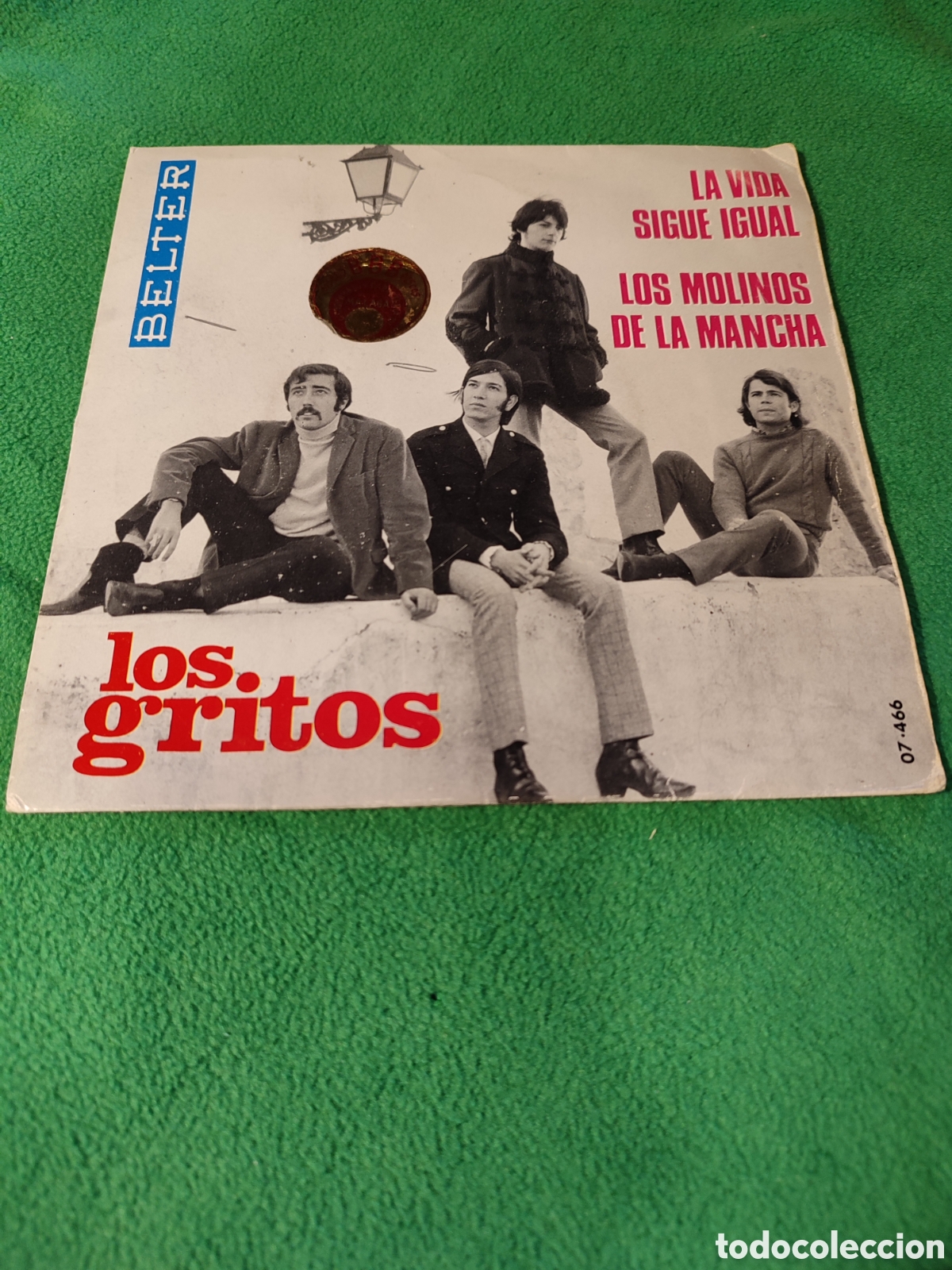Discos de vinilo: Los Gritos - La vida sigue igual - Foto 1