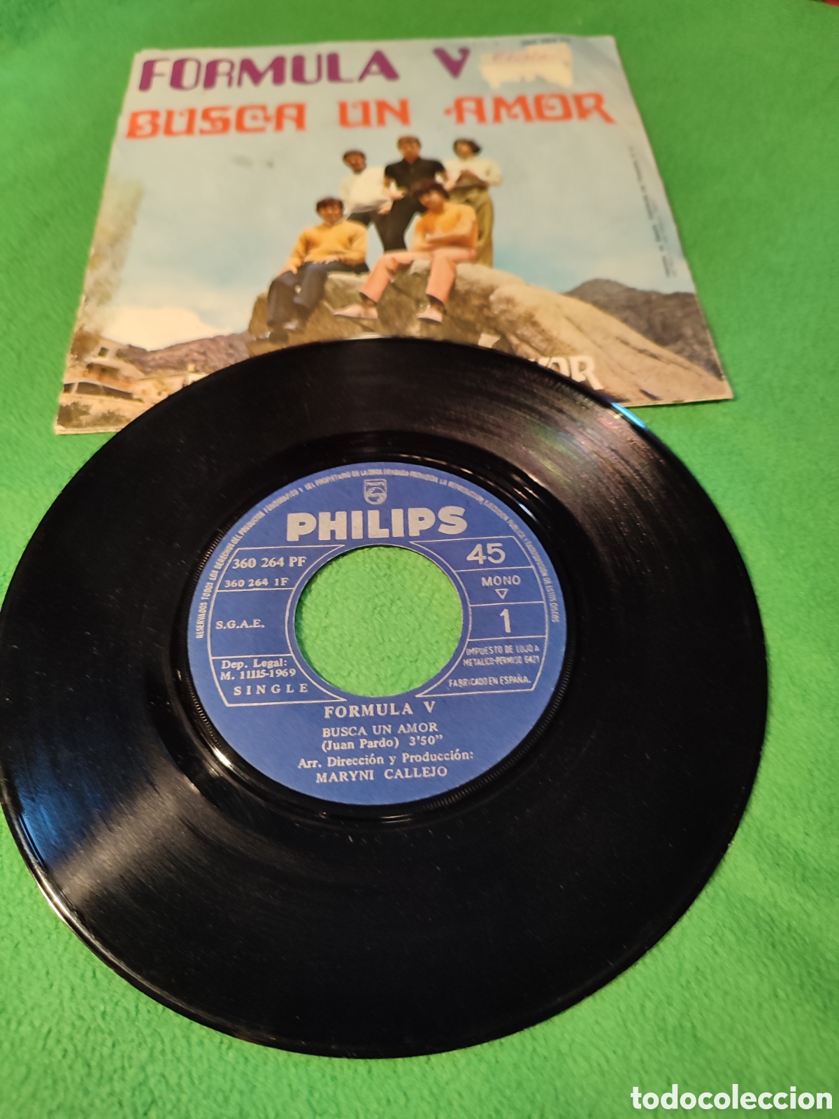 Discos de vinilo: Formula V - Busca un amor - Foto 2