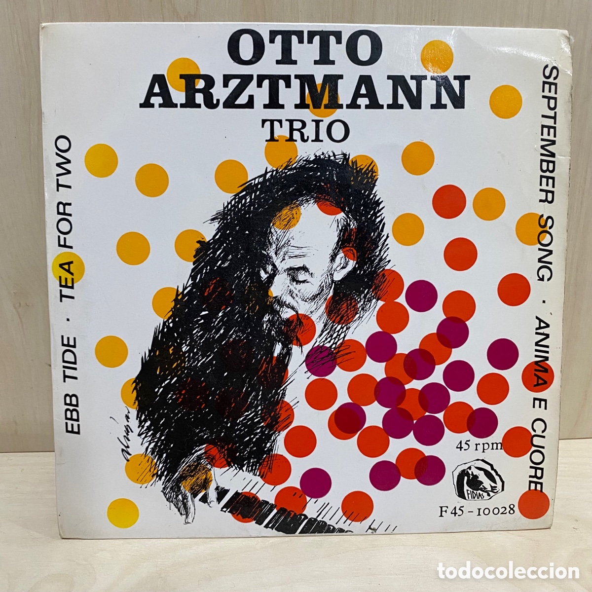 Discos de vinilo: Otto Arztmann Trio - Ebb Tide (7&rdquo;, EP) - Foto 1
