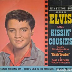 Discos de vinilo: ELVIS* – KISSIN' COUSINS. RCA VICTOR – 86.393, RCA – 86.393, RCA VICTOR – FRANCE. 1964. LGS.2